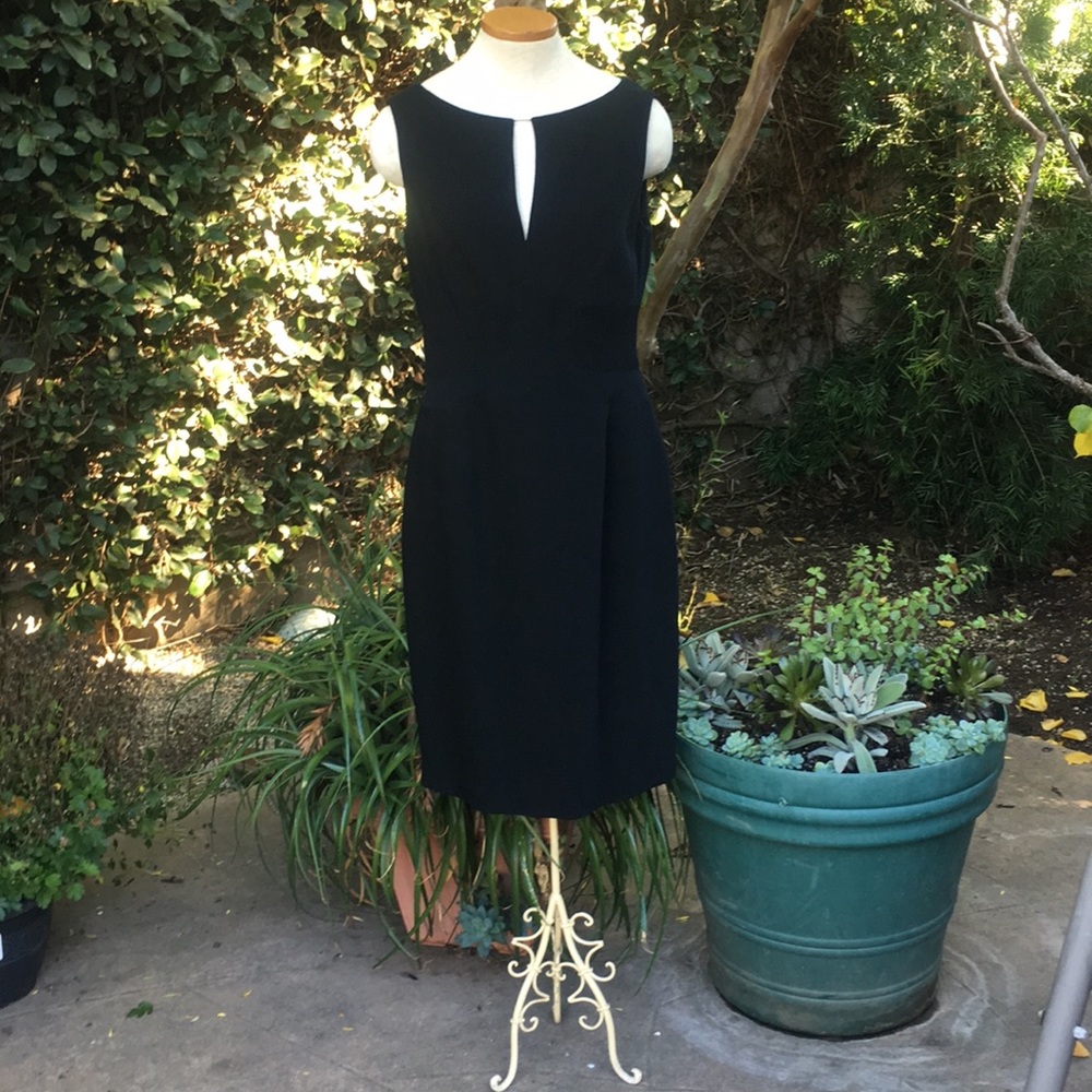 Kay Unger Black Dress size 10 - Picture 1 of 6